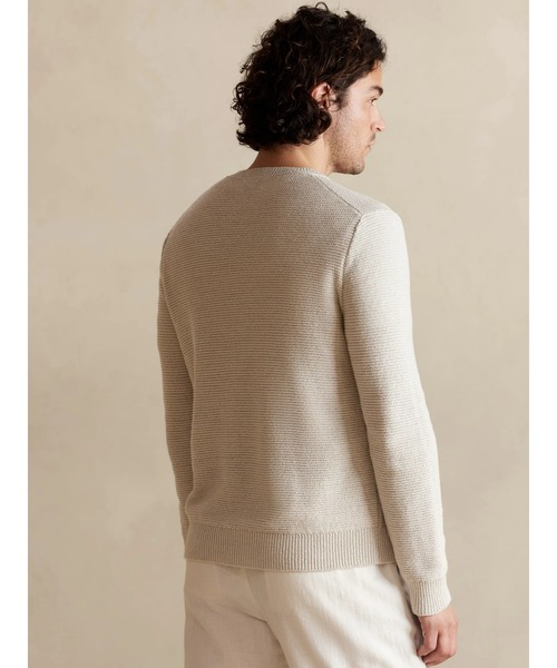「BANANA REPUBLIC FACTORY STORE」 長(zhǎng)袖ニット X-LARGE ブラウン メンズ