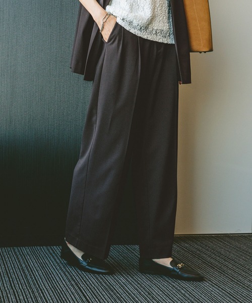 GLOBAL WORK（グローバルワーク） パンツ ウツクシルエットDRYワイド