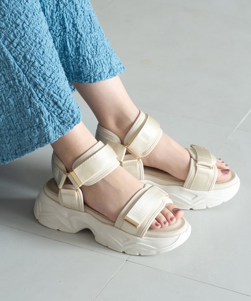 JELLY BEANS（ジェリービーンズ） サンダル 「厚底」「スポサン