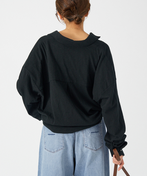 ブラウス シャツ ONIT/オニット ROUGH COTTON OVER SH オーバーサイズシャツ レディース IENA ブラウス シャツ ONIT/オニット ROUGH COTTON OVER SH