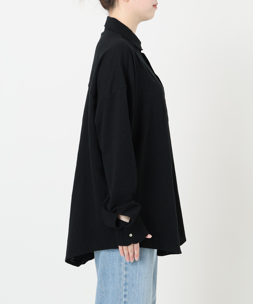 ブラウス シャツ ONIT/オニット ROUGH COTTON OVER SH オーバーサイズシャツ レディース IENA ブラウス シャツ ONIT/オニット ROUGH COTTON OVER SH