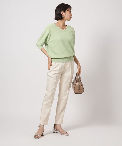 green label relaxing ニット セーター シャーリー Vネック