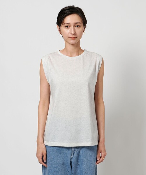 UNITED ARROWS tシャツ ベーシック ノースリーブ カットソー