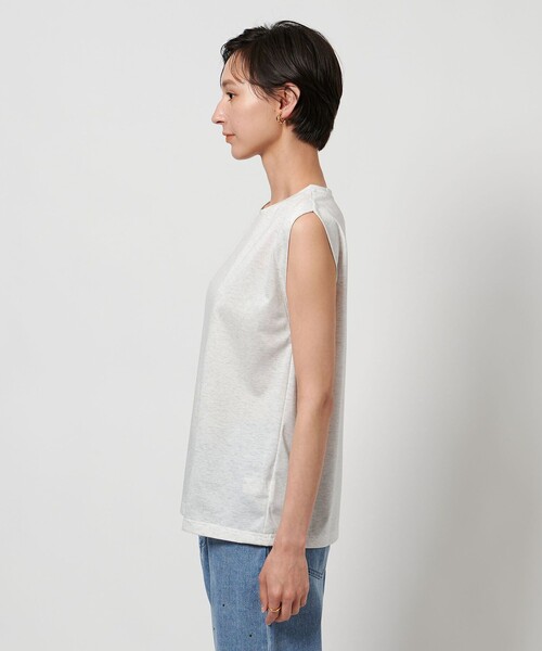 tシャツ 「別注」「Pheeta for TO UNITED ARROWS」シャーリング ノースリーブ カットソー レディース 別注】＜Pheeta for TO UNITED ARROWS＞シャーリング