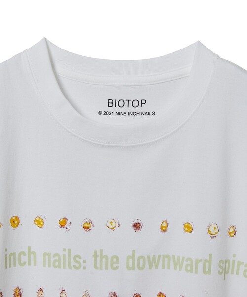 Nine Inch Nails BIOTOP Tシャツ サイズL BIOTOP tシャツ 「Nine Inch Nails × BIOTOP」 THE DOWNWARD