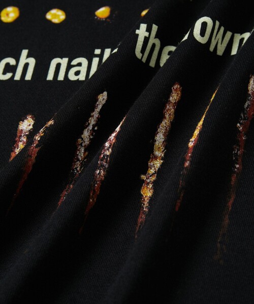 BIOTOP（ビオトープ） tシャツ 「Nine Inch Nails × THE DOWNWARD