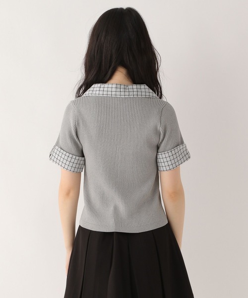 Heather（ヘザー） サマーニット ニット セーター レイヤード半袖