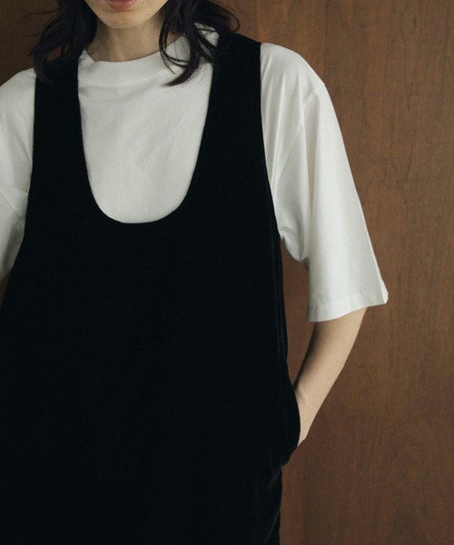 「anuke」 半袖Tシャツ FREE ホワイト レディース