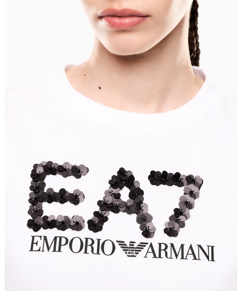 EA7 tシャツ 「エンポリオ アルマーニ EA7」Logo Series クルー