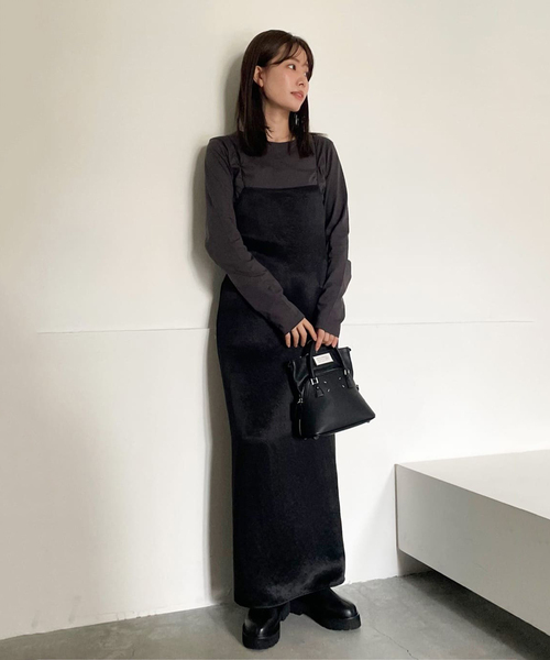 plage ワンピース 「代官山店・WEB限定」Back ribbon open