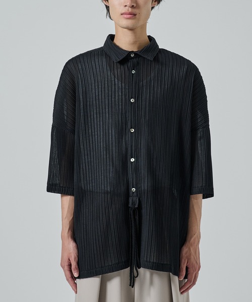 SHAREEF（シャリーフ） シャツ 「SHAREEF」PLEATS SH メンズ