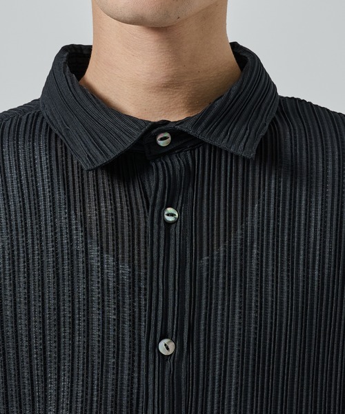 SHAREEF（シャリーフ） シャツ 「SHAREEF」PLEATS SH メンズ