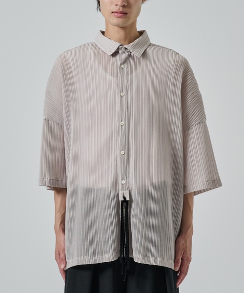 SHAREEF（シャリーフ） シャツ 「SHAREEF」PLEATS SH メンズ