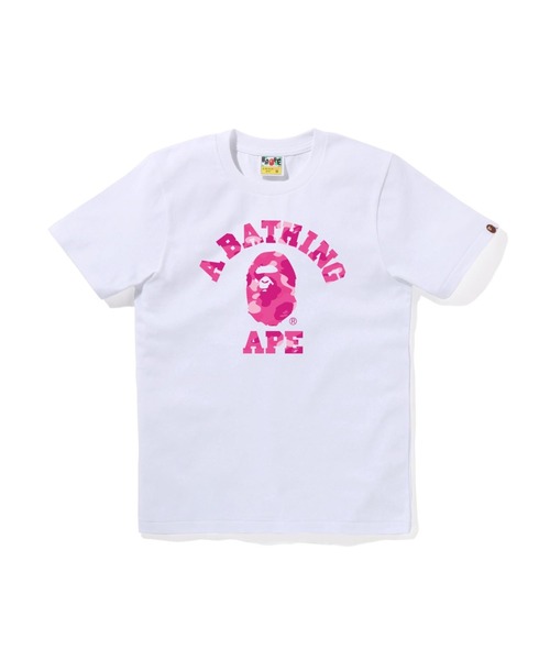 A BATHING APE（アベイシングエイプ） tシャツ 半袖 COLOR CAMO