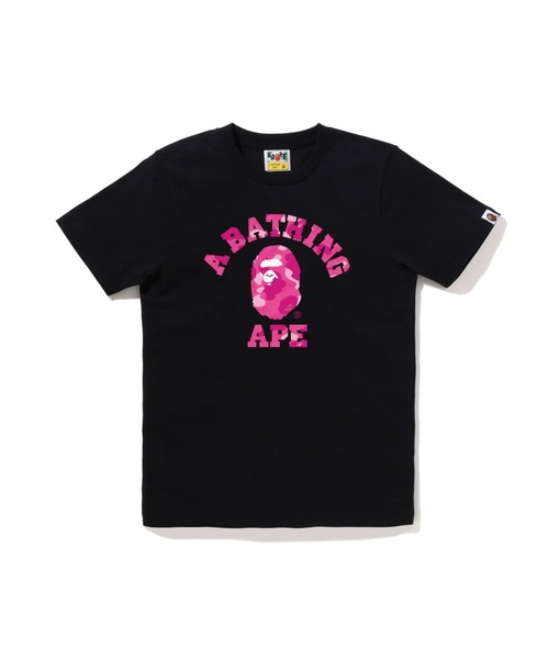 A BATHING APE（アベイシングエイプ） tシャツ 半袖 COLOR CAMO