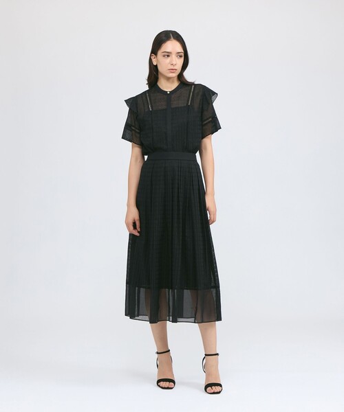 Epoca レースフレアスカート EPOCA スカート ラッセルレース フレアスカート : ZOZOTOWN