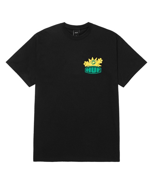 「HUF」 半袖Tシャツ LARGE ホワイト メンズ
