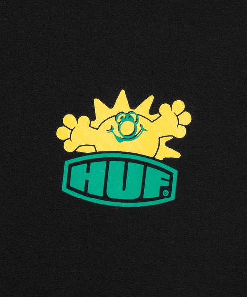「HUF」 半袖Tシャツ LARGE ホワイト メンズ