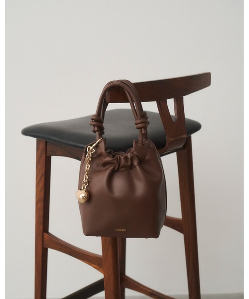 美品　LOUIS VUITTON ブラウン ハンドバッグ　アルマPM アルマPM モノグラム ハンドバッグ PVC レザー ブラウン ルイヴィトン