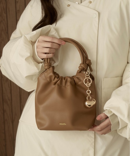 nunela ハンドバッグ デザインハンドバッグ「No.7」 : ZOZOTOWN Yahoo