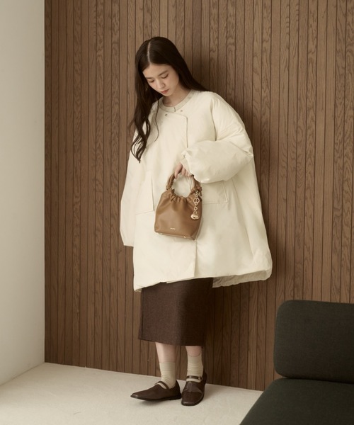 nunela ハンドバッグ デザインハンドバッグ「No.7」 : ZOZOTOWN Yahoo