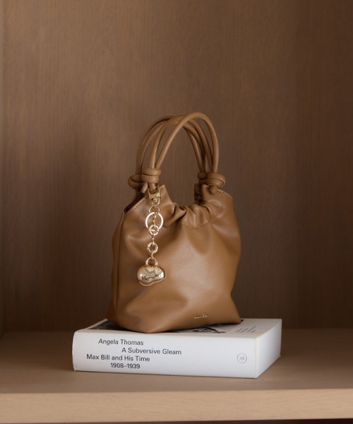 nunela ハンドバッグ デザインハンドバッグ「No.7」 : ZOZOTOWN Yahoo