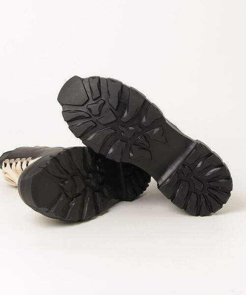 Theater code ブーツ Leather Volume Sole Boots/レザー ボリューム