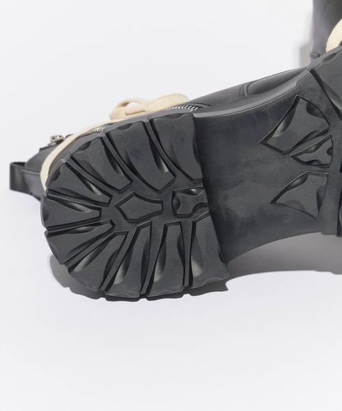 Theater code ブーツ Leather Volume Sole Boots/レザー ボリューム