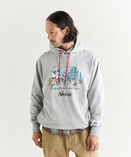 NANGA（ナンガ） トレーナー スウェット ECO HYBRID SWEAT HOODIE