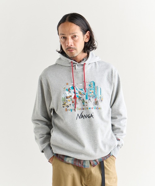 NANGA（ナンガ） トレーナー スウェット ECO HYBRID SWEAT HOODIE