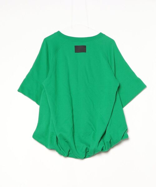 「COGTHEBIGSMOKE」 ワンポイントスウェットカットソー - グリーン レディース_画像2