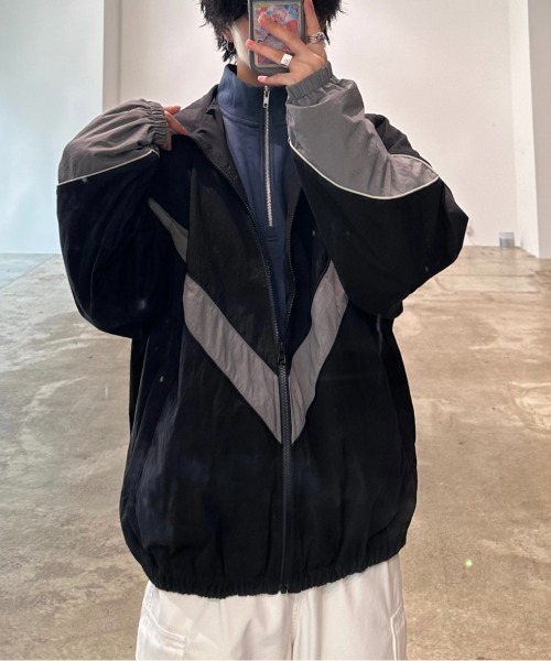 ADAMASTE ナイロンブルゾン MEDIUM グレー メンズ : ZOZOTOWN Yahoo!店