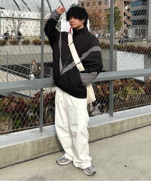 ADAMASTE ナイロンブルゾン MEDIUM グレー メンズ : ZOZOTOWN Yahoo!店