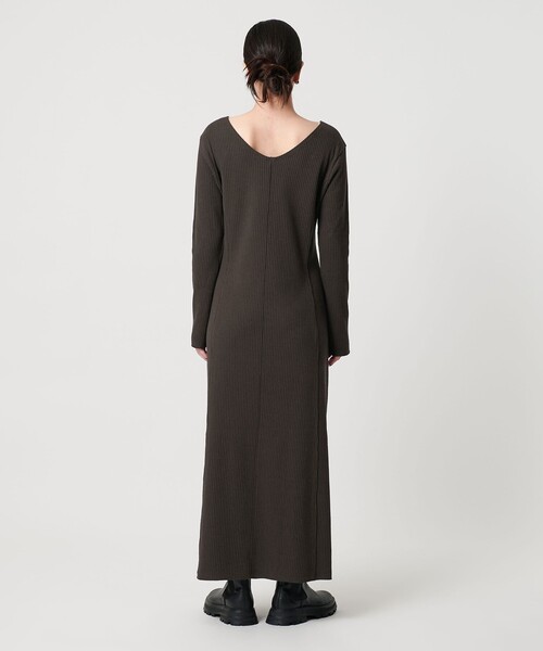 BEAUTY＆YOUTH UNITED ARROWS ワンピース コットンリブ ワンピース  