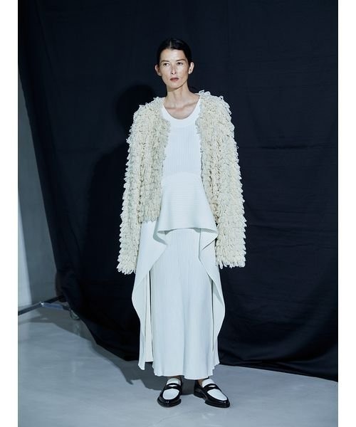 styling/（スタイリング） ニットワンピース 0 ブラック レディース