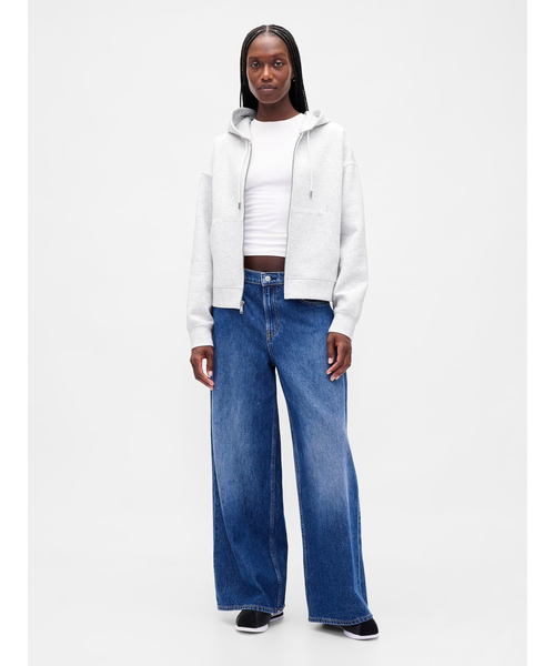 GAP（ギャップ） パーカー GapFit オーバーサイズ ジップアップ