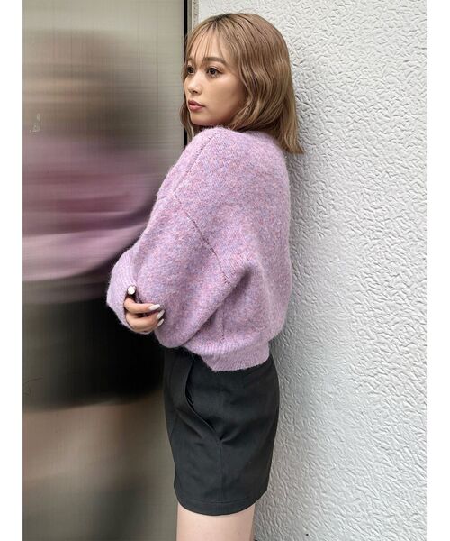 murua♡完売ニット MURUA（ムルーア） ニット セーター ウェーブニット レディース