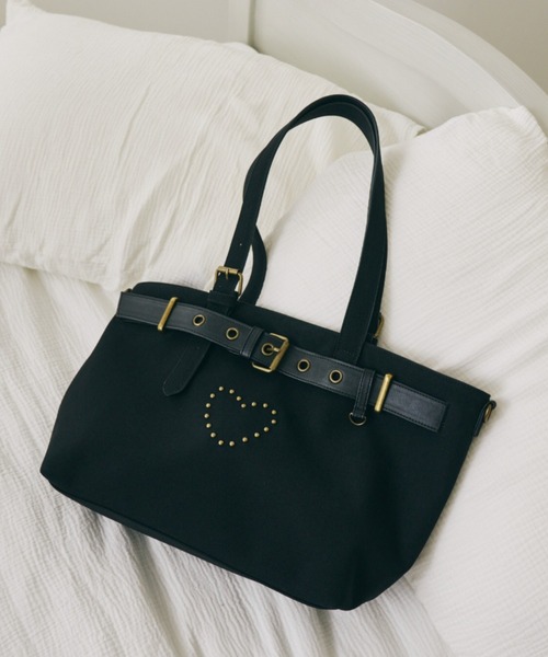 お値下げ❗️OUR 大人トート　ブラック　ショルダーベルト付 orSlow（オアスロウ） トートバッグ LEATHER TOTE ブランドロゴ マチ