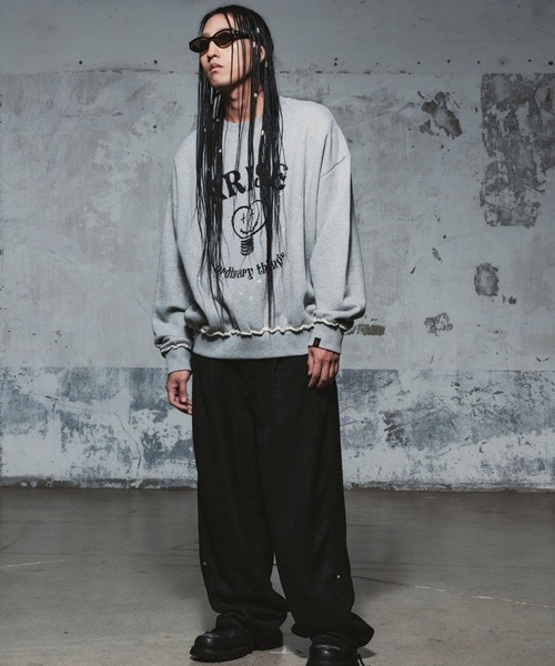 andwang トレーナー WANGGWAN トレーナー スウェット 「UNISEX」WANGGWAN／ARISE DROP プル