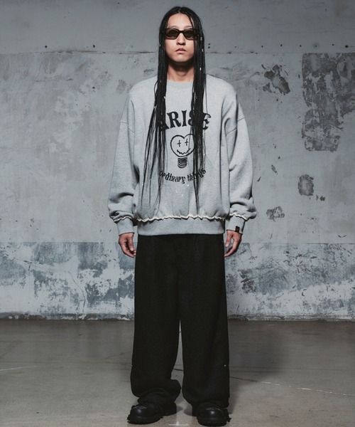 WANGGWAN トレーナー スウェット 「UNISEX」WANGGWAN／ARISE DROP プル 