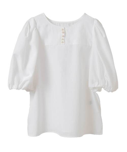 「TIARA」 7分袖ブラウス FREE ピンク レディース_画像7