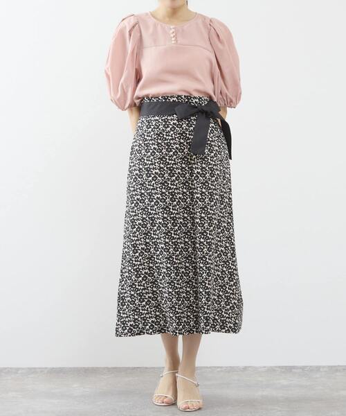 「TIARA」 7分袖ブラウス FREE ピンク レディース_画像8