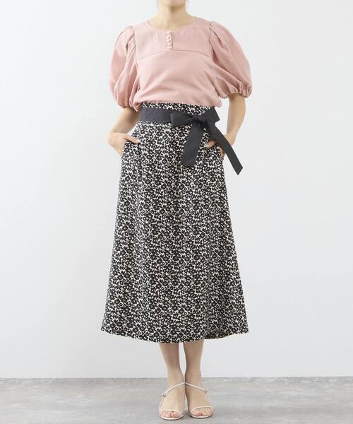 「TIARA」 7分袖ブラウス FREE ピンク レディース_画像9