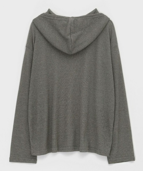 「BLACKUP」 プルオーバーパーカー FREE ブラウン レディース_画像2