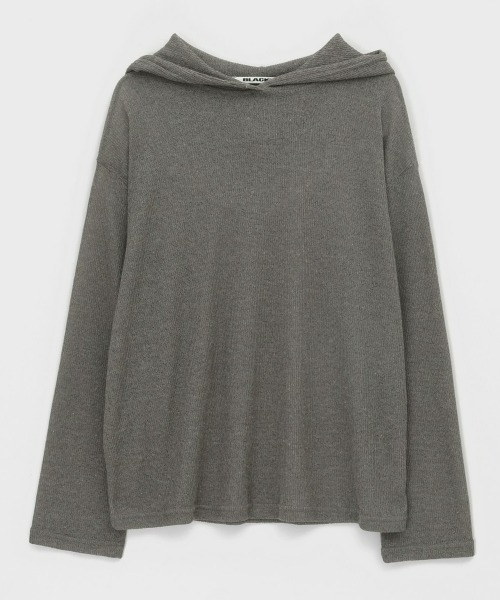 「BLACKUP」 プルオーバーパーカー FREE ブラウン レディース_画像3