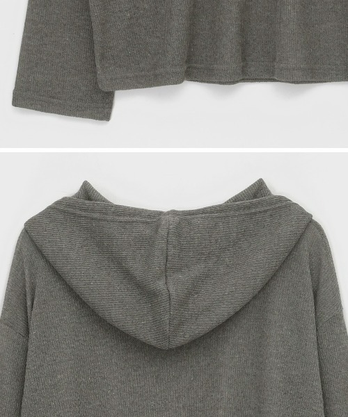 「BLACKUP」 プルオーバーパーカー FREE ブラウン レディース_画像7