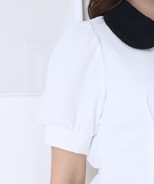 「titty&Co. PETIT」 半袖ワンピース FREE ブラック レディース_画像5