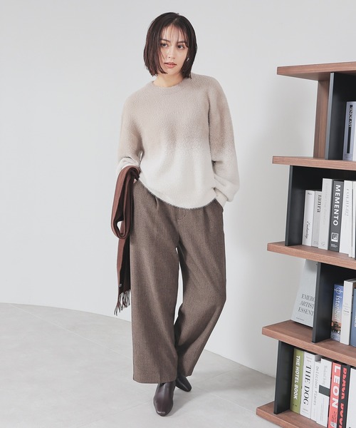 GLACIER lusso（グラシアルッソ） ニット セーター グラデーション