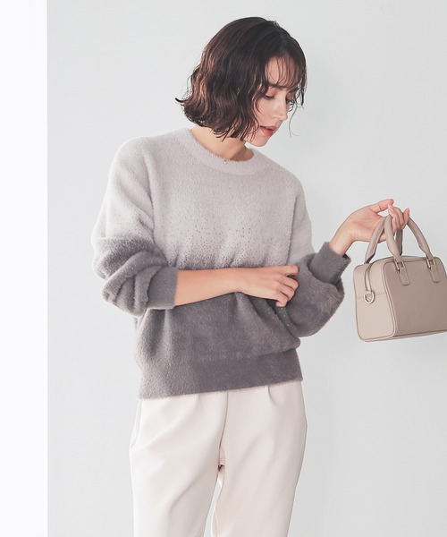 GLACIER lusso（グラシアルッソ） ニット セーター グラデーション