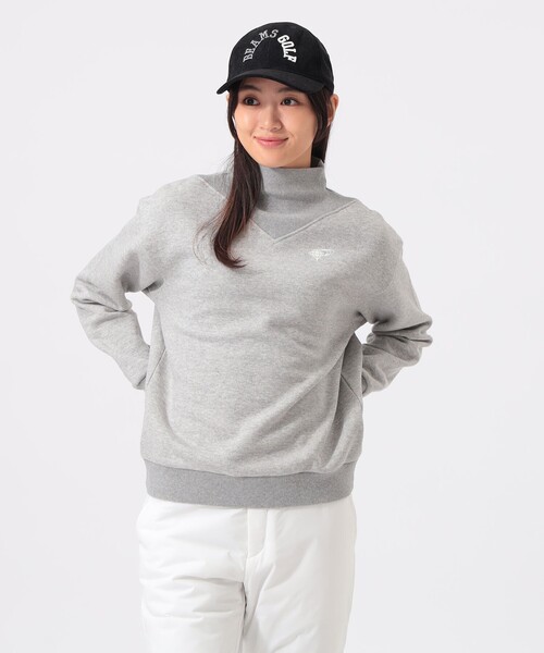 BEAMS GOLF レディース　トレーナー　裏起毛 BEAMS GOLF（ビームス ゴルフ） トレーナー スウェット OOR.裏毛_H/N